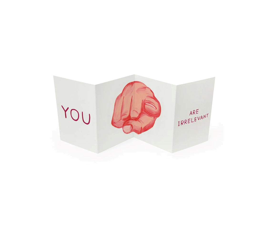 David Shrigley - Concertina Cards (Variety Available)