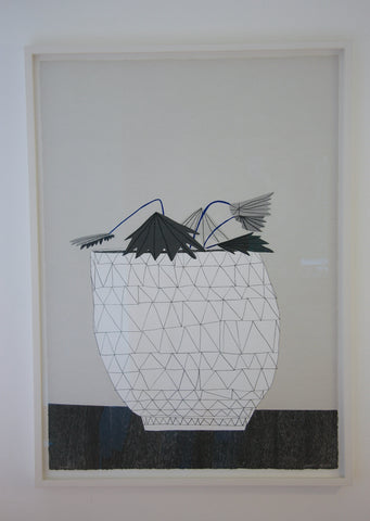 Jonas Wood - Untitled Signed Print Cirrus Gallery 2009