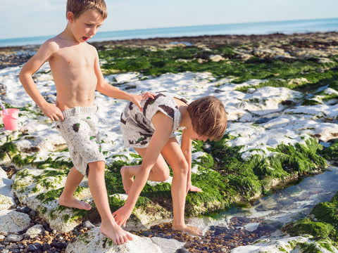 Joseph Ford -   rock pooling 1 - Knitted Camouflage