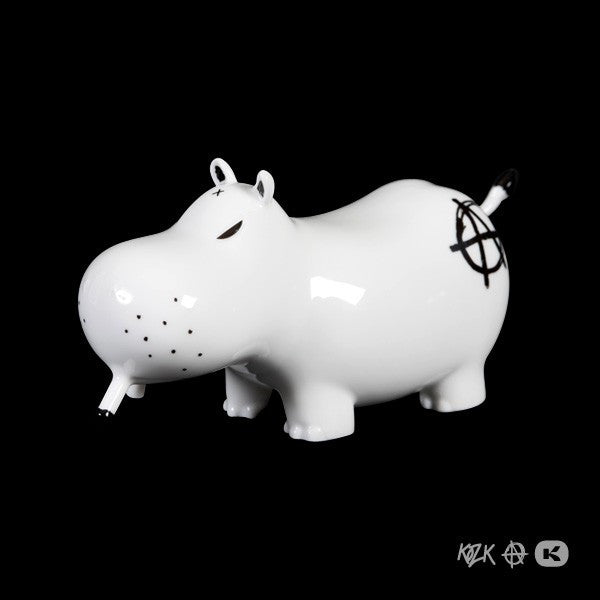 Frank Kozik - Anarchy Potamus (Black)