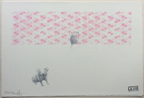 Charming Baker - Mouse LA Screenprint Signed