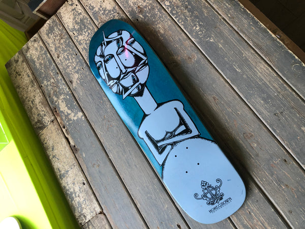 Labrona -  Blue Faces Skate Decks (Screen-Printed)