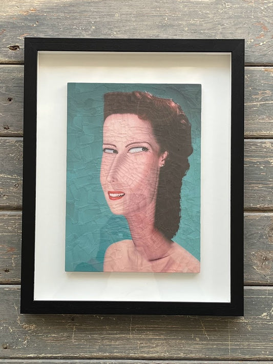 Lola Dupré - Untitled 6 From Bouffes Du Nord (Framed Original Collage)
