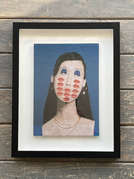Lola Dupré - Untitled 7 From Bouffes Du Nord (Framed Original Collage)