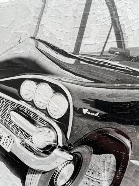 Lola Dupré - Dodge 2 (Framed Original Collage)