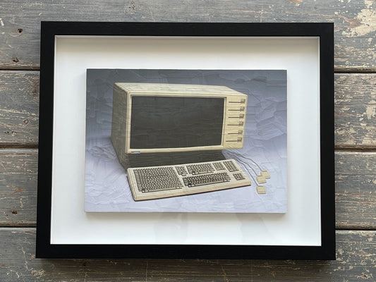Lola Dupré - Lisa (Framed Original Collage)