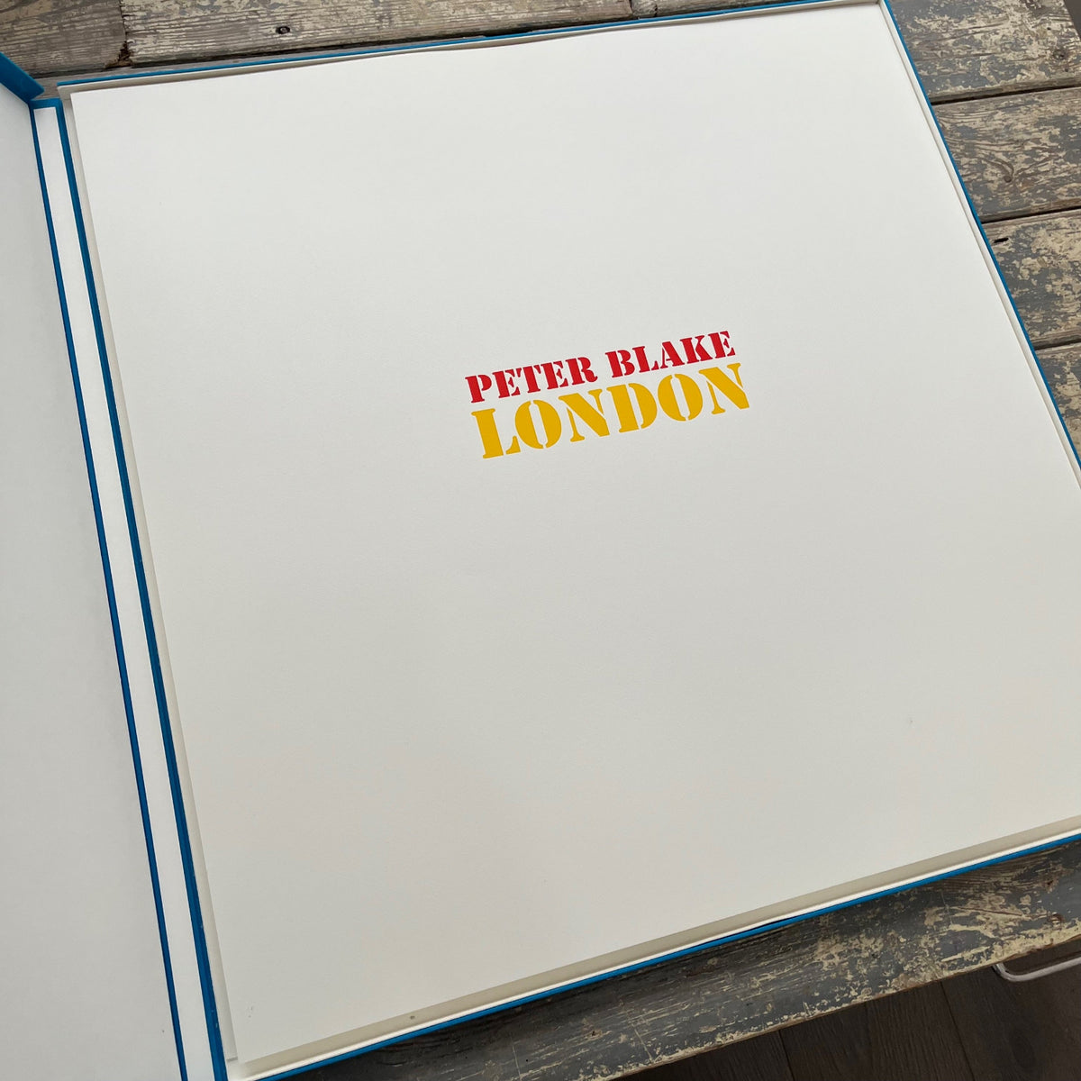 Sir Peter Blake - London Suite (Print Portfolio - 10 Large Signed Prints)