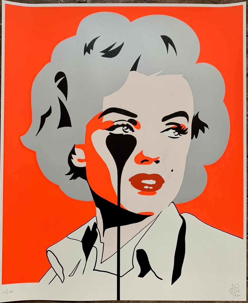 Pure Evil - Arthur Miller's Nightmare - Fluoro Marilyn