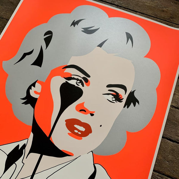 Pure Evil - Arthur Miller's Nightmare - Fluoro Marilyn