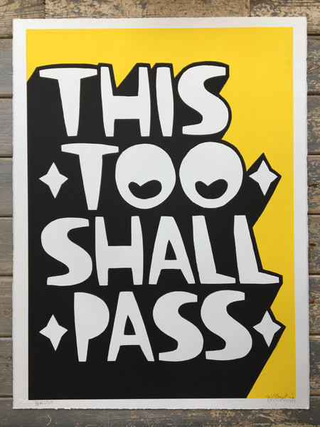 Kid Acne - This Too Shall Pass (Yellow)