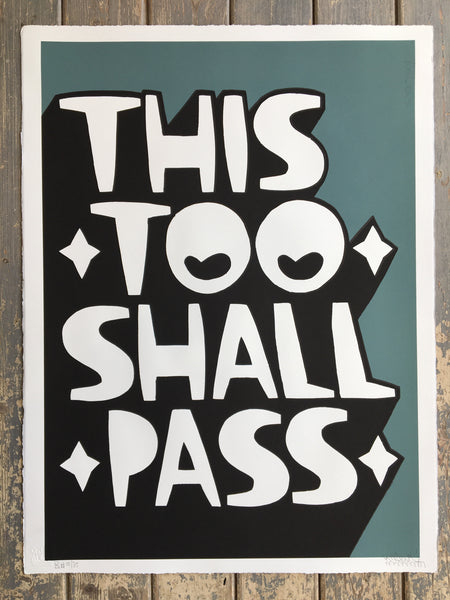 Kid Acne - This Too Shall pass (Teal)