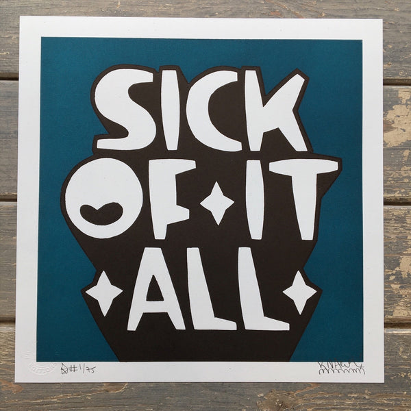 Kid Acne - Sick Of It All (Teal)