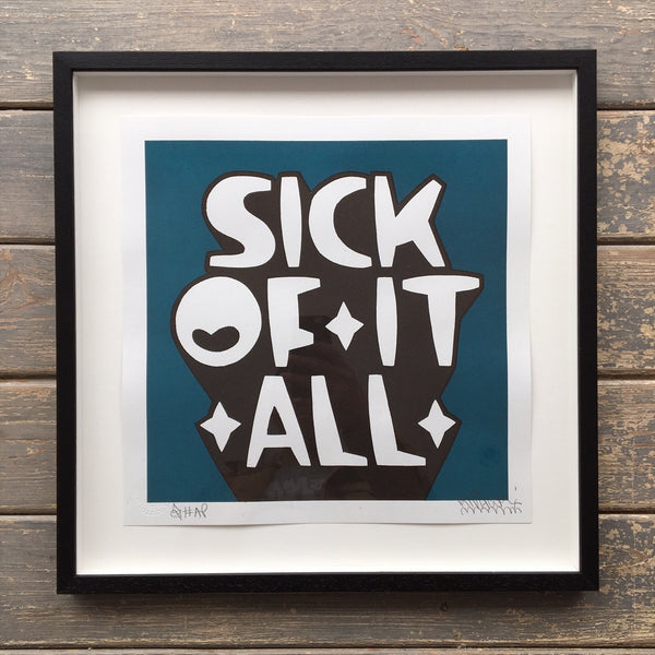 Kid Acne - Sick Of It All (Teal)