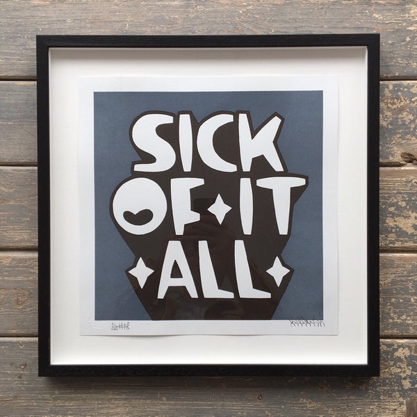 Kid Acne - Sick Of It All (Grey)