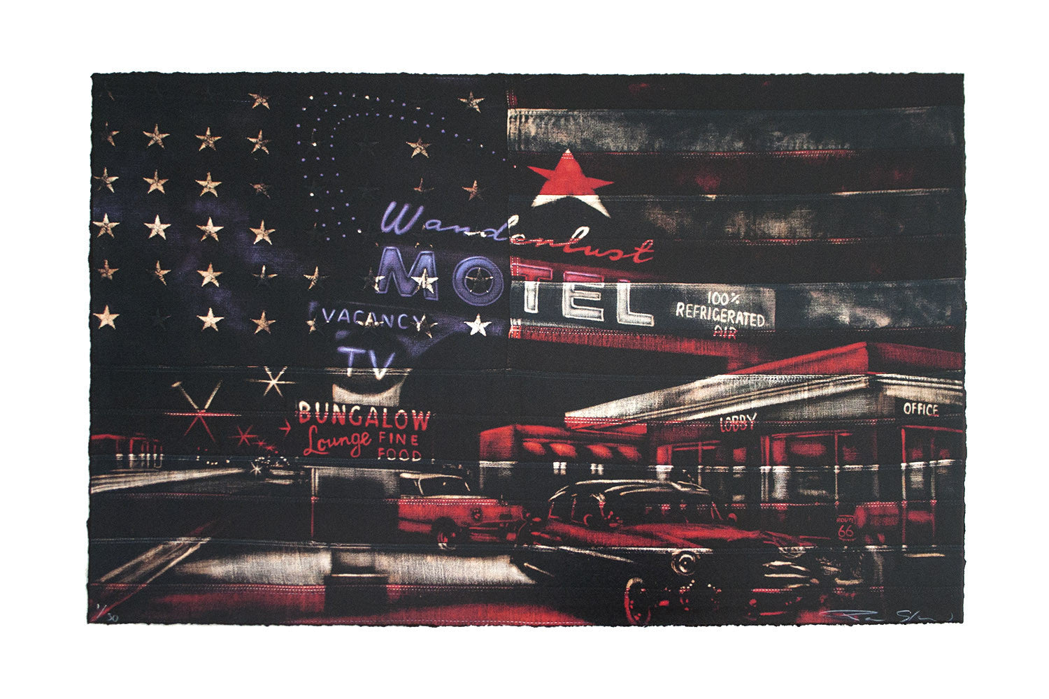 Pam Glew - Motel - Limited Signed Print
