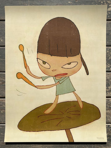 Yoshitomo Nara - Marching On A Butterbur Leaf