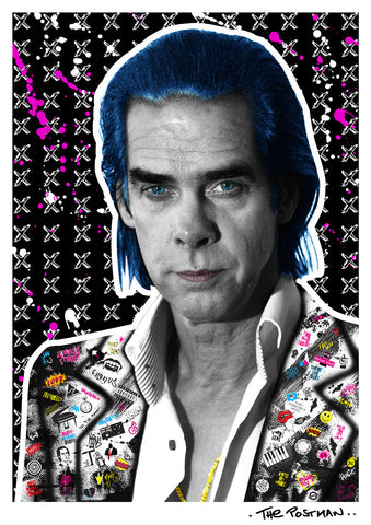 The Postman - Nick Cave (A3 Hand-Finished Print)