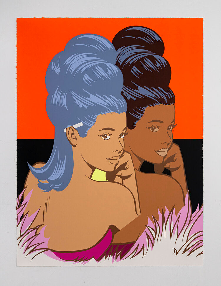 Pose Betty Signed Graffiti Print