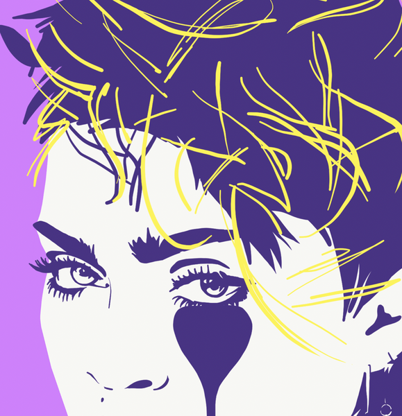 Pure Evil - Lucky Star - Madonna (Lilac)