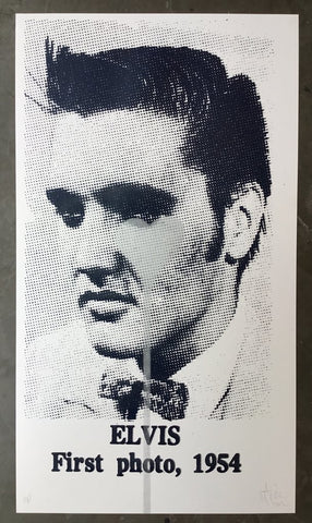 Pure Evil - Elvis First Photo, 1954 (Silver Heart)