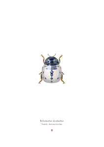 Richard Wilkinson - Roboduobus Deodubus (R2 D2) - (Star Wars Insects - A2 Print)