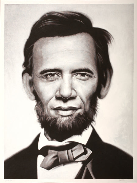 Ron English - Abraham Obama