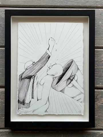 Run (Giacomo Bufarini) - Untitled Drawing #1