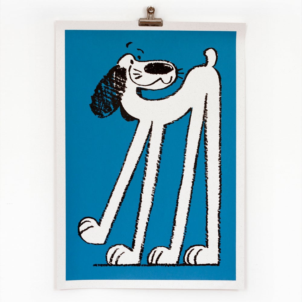 Ryan Gillett - Dog Screen Print - Limited Edition