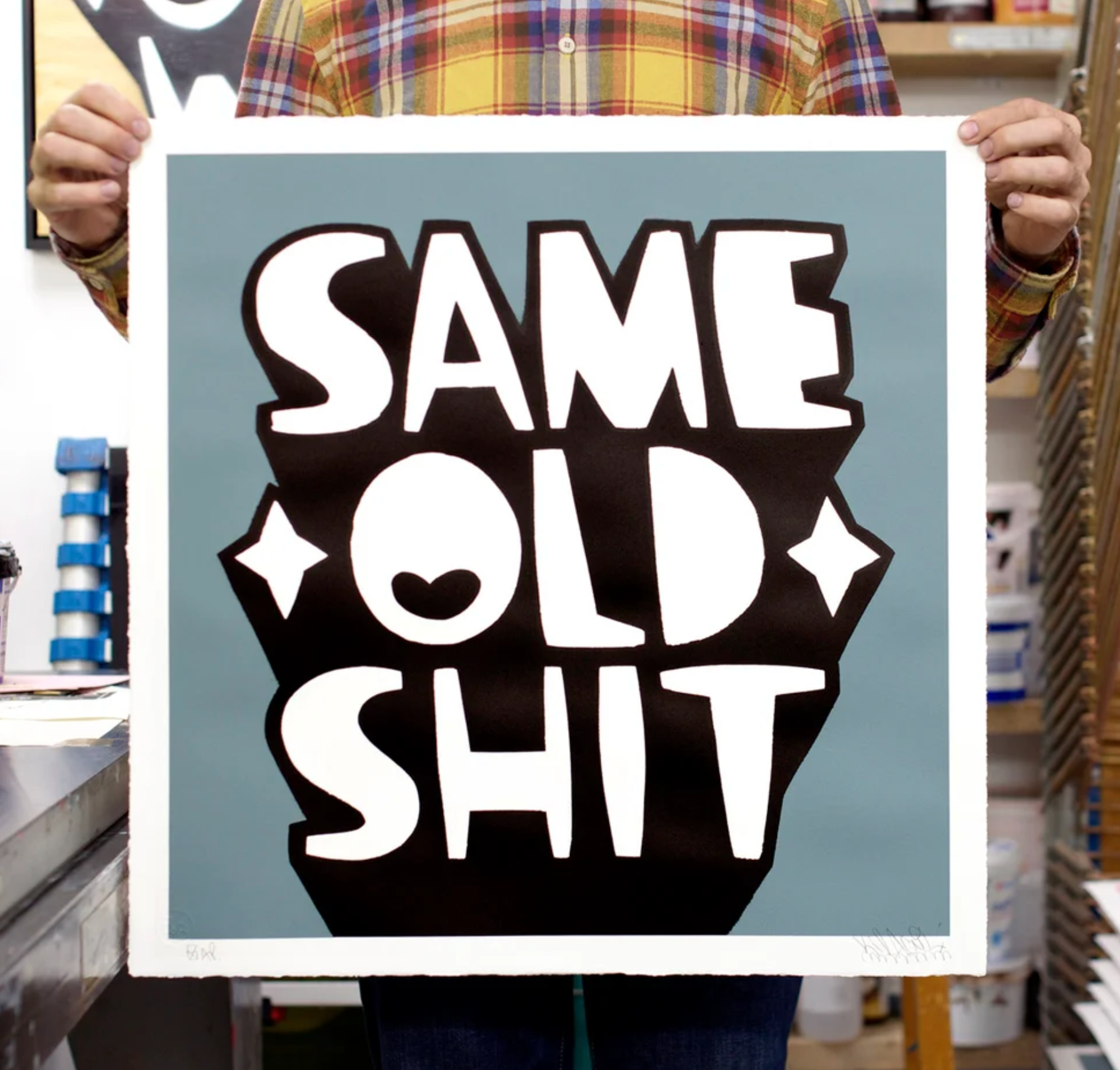 Kid Acne - Same Old Shit (Grey)
