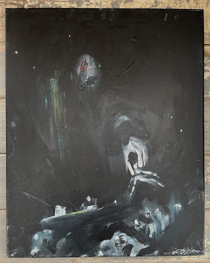 Stevie Unknown - Seance (Saturn's Son) (After Goya)