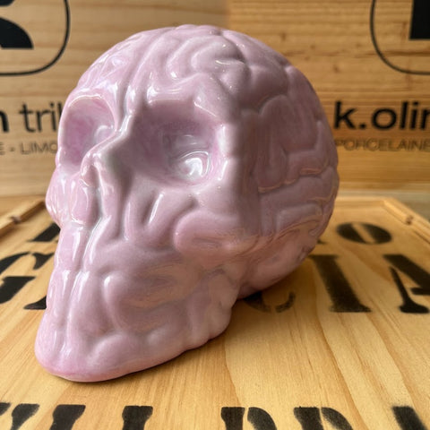 Emilio Garcia - Skull Brain (Pink Porcelain)