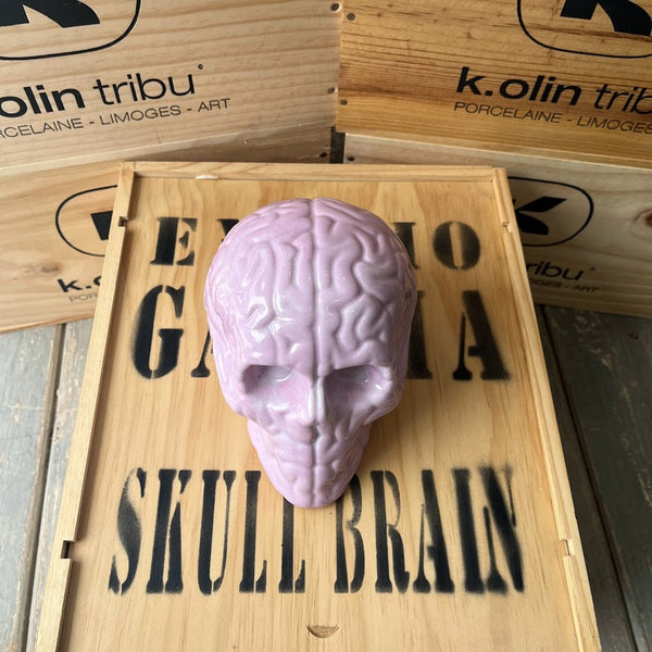 Emilio Garcia - Skull Brain (Pink Porcelain)