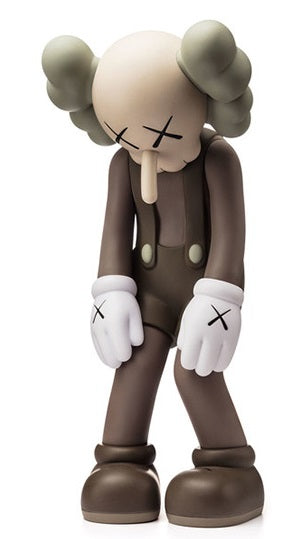Kaws - Small Lie Brown - Medicom  Sculpture Toy Original Fake