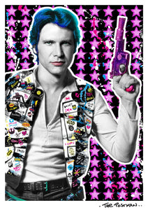The Postman -  Han Solo (A3 Hand-Finished Print)