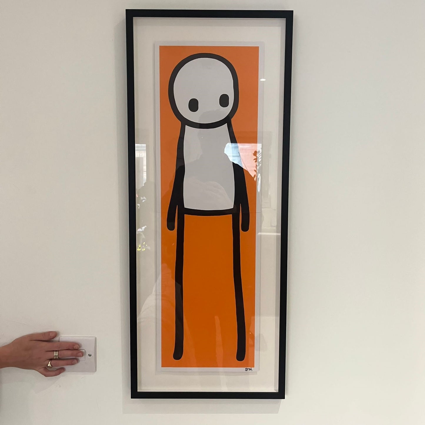 Stik - Standing Figure (Signed Lithograph 2015)