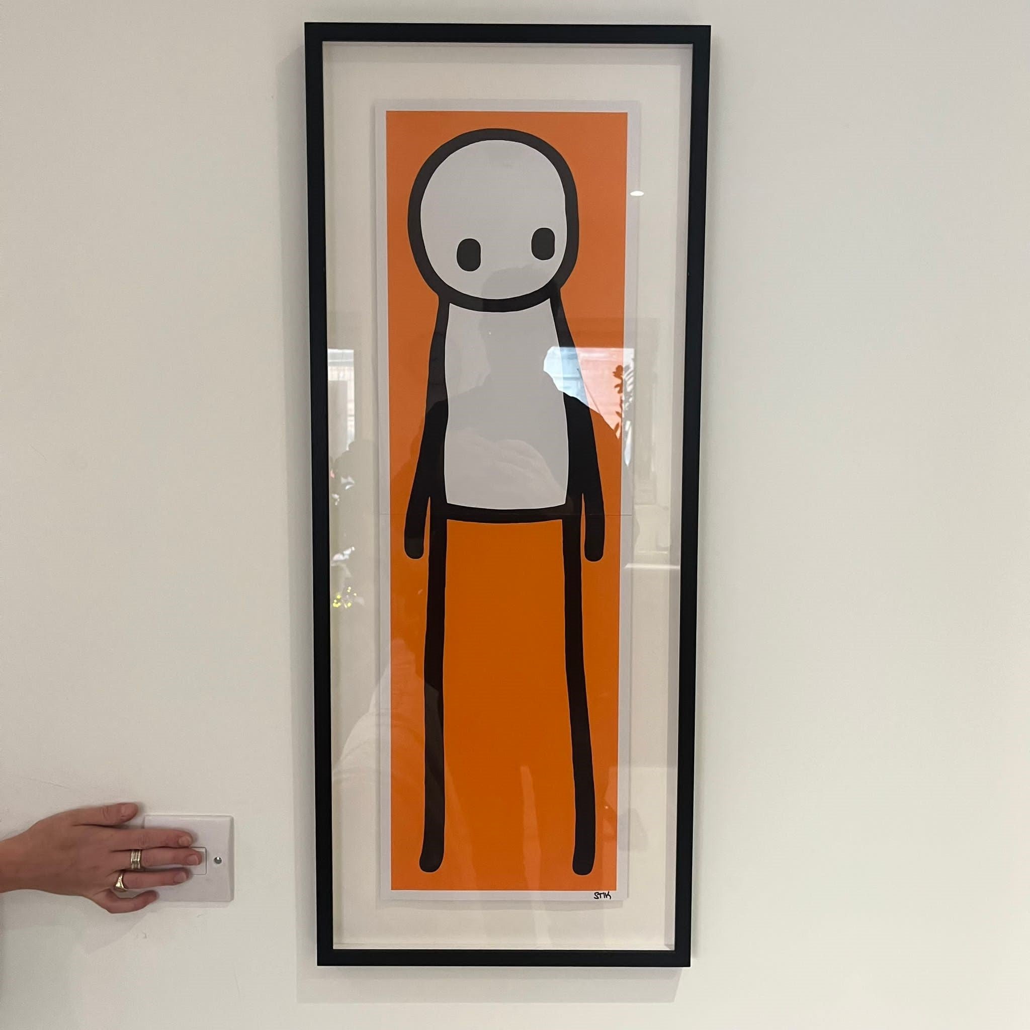 Stik - Standing Figure (Signed Lithograph 2015)