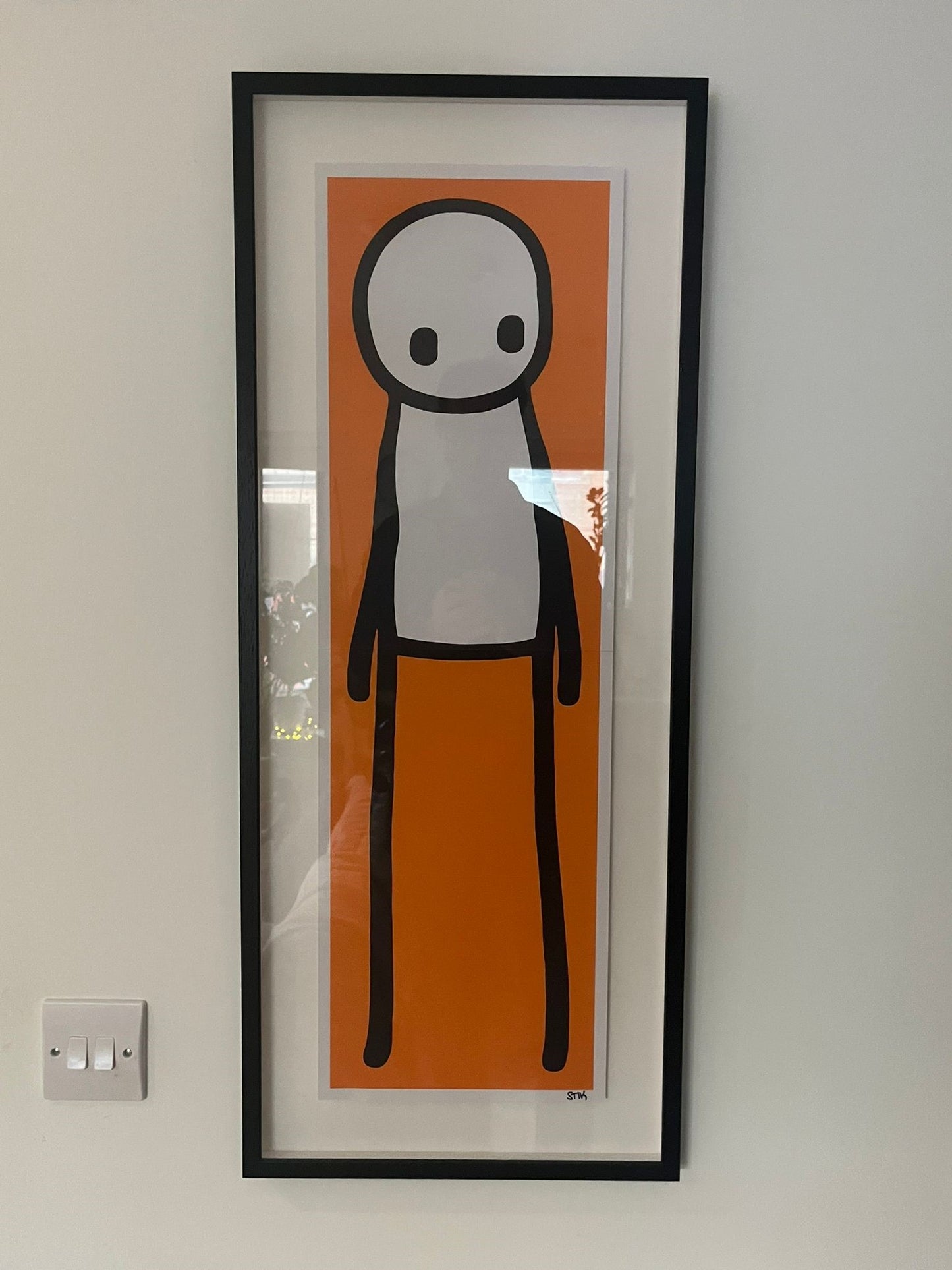 Stik - Standing Figure (Signed Book Poster, 2015)