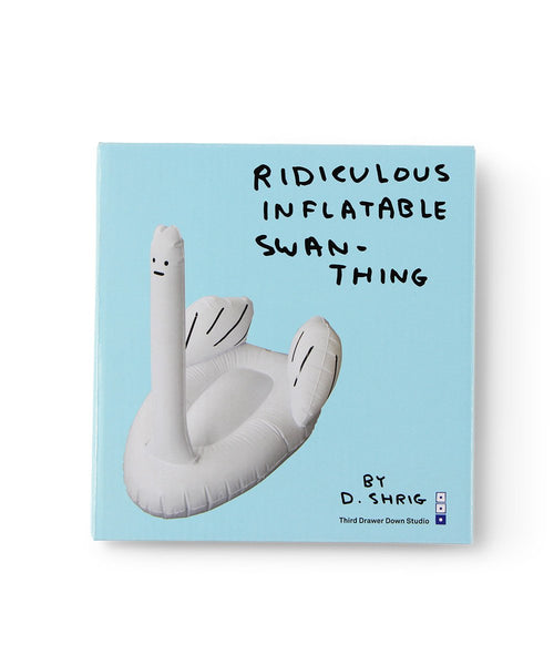 David Shrigley - Ridiculous Inflatable Swan Thing