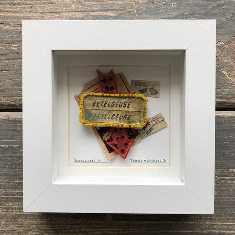 Tobacco & Regrets - Beetlejuice - Miniature Art  