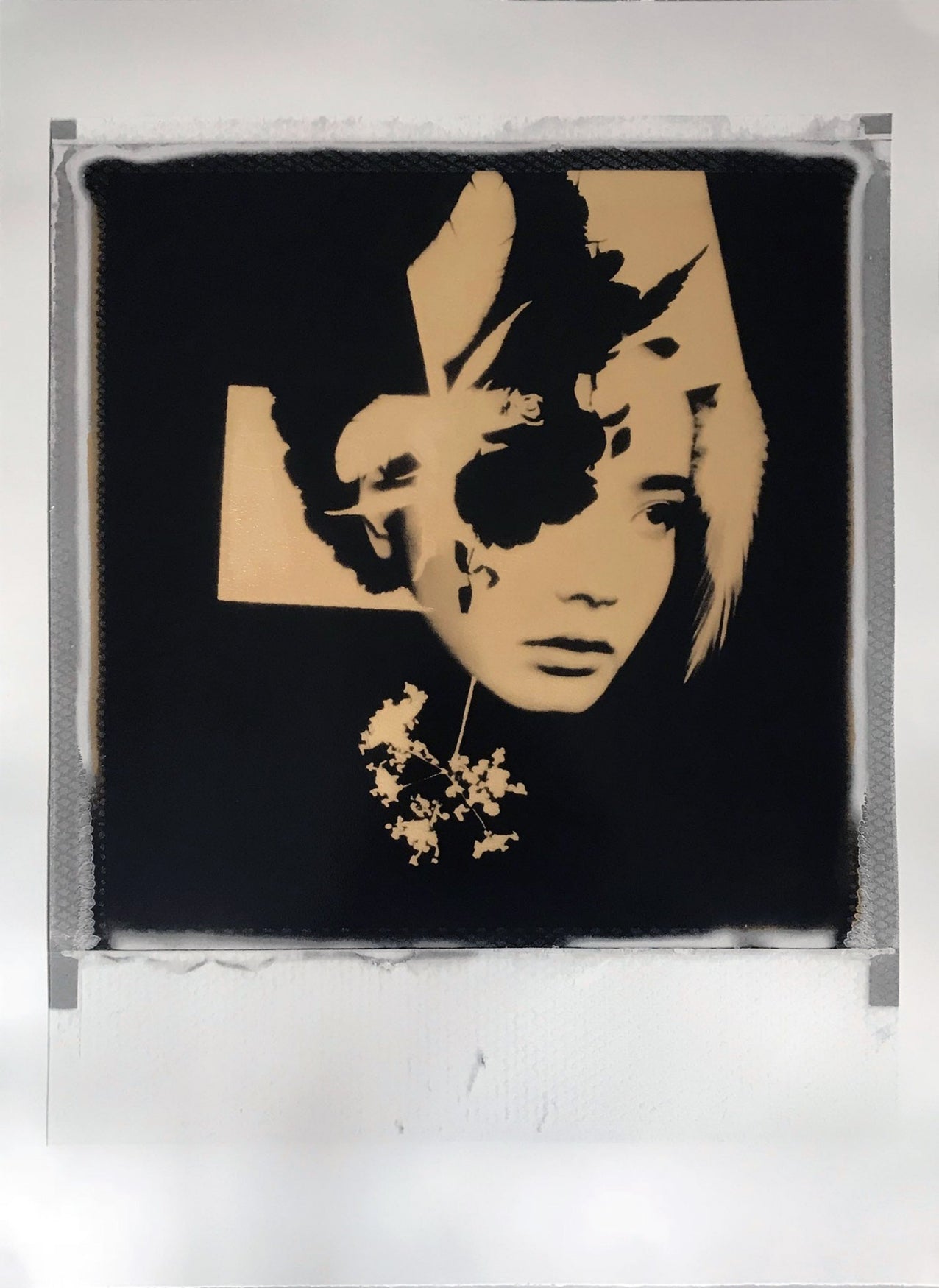 Andrew Millar - The Things That Fall Away - Signed Polaroid Screenprint
