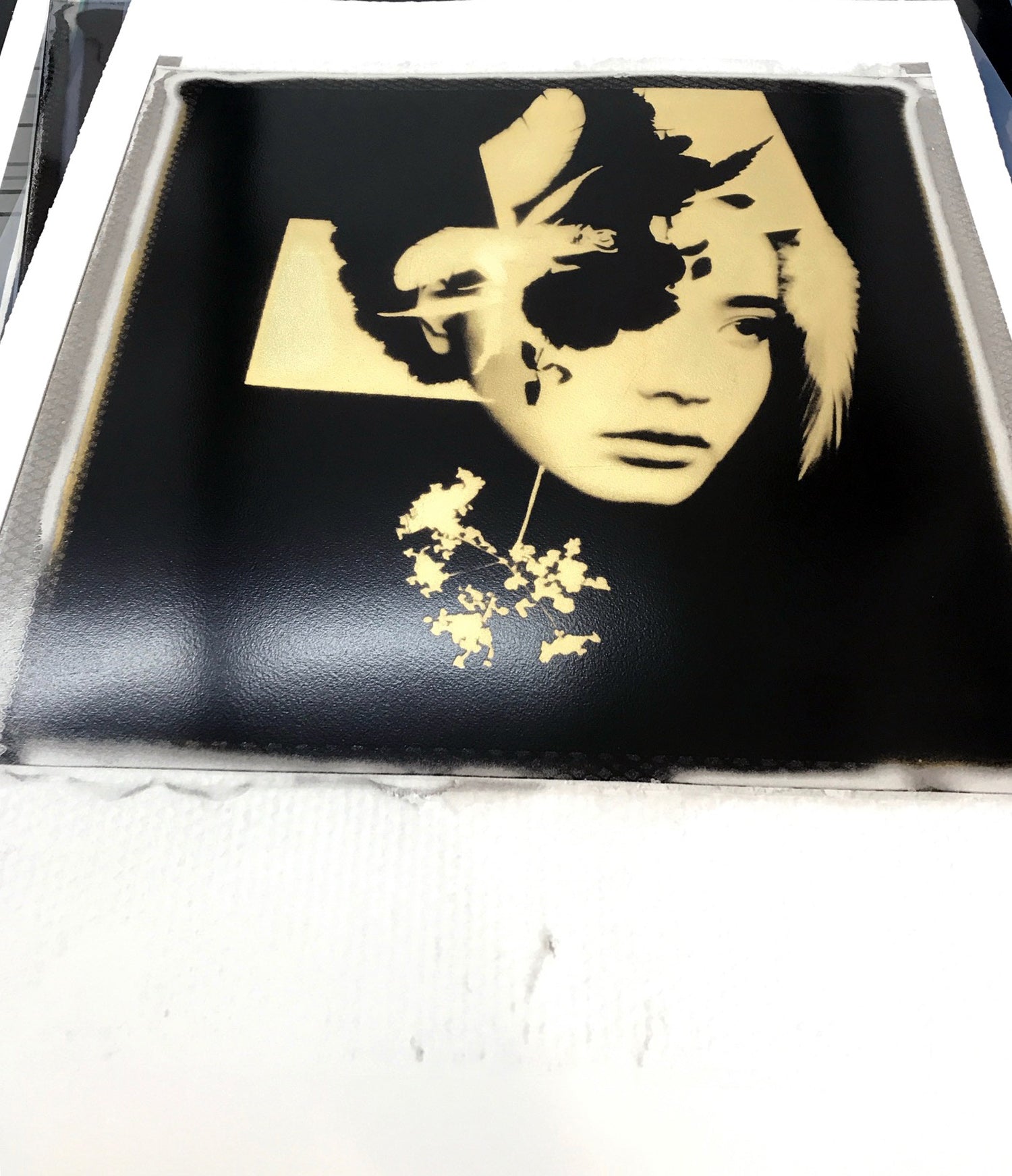 Andrew Millar - The Things That Fall Away - Signed Polaroid Screenprint