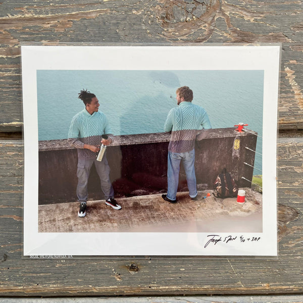 Joseph Ford - Signed Invisible Jumpers Book (With Signed 'Tom & Dre Marina Fishing' Print)