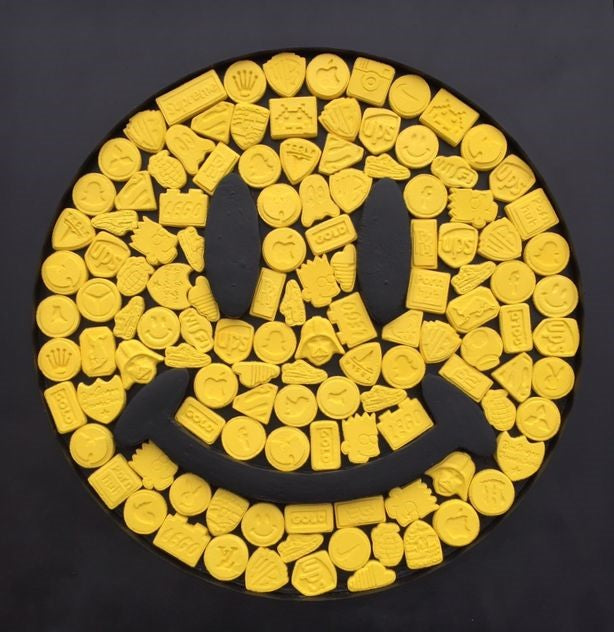 Dean Zeus Colman - 3D Smiley Pills (Yellow)