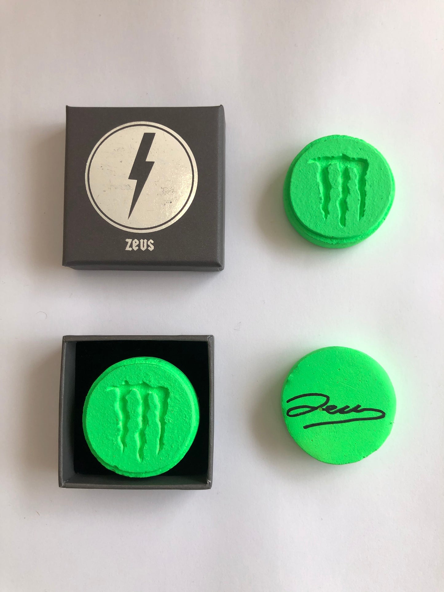 Dean Zeus Colman - Love Is A Drug (Mini Pill - All Varieties - SIGNED!)