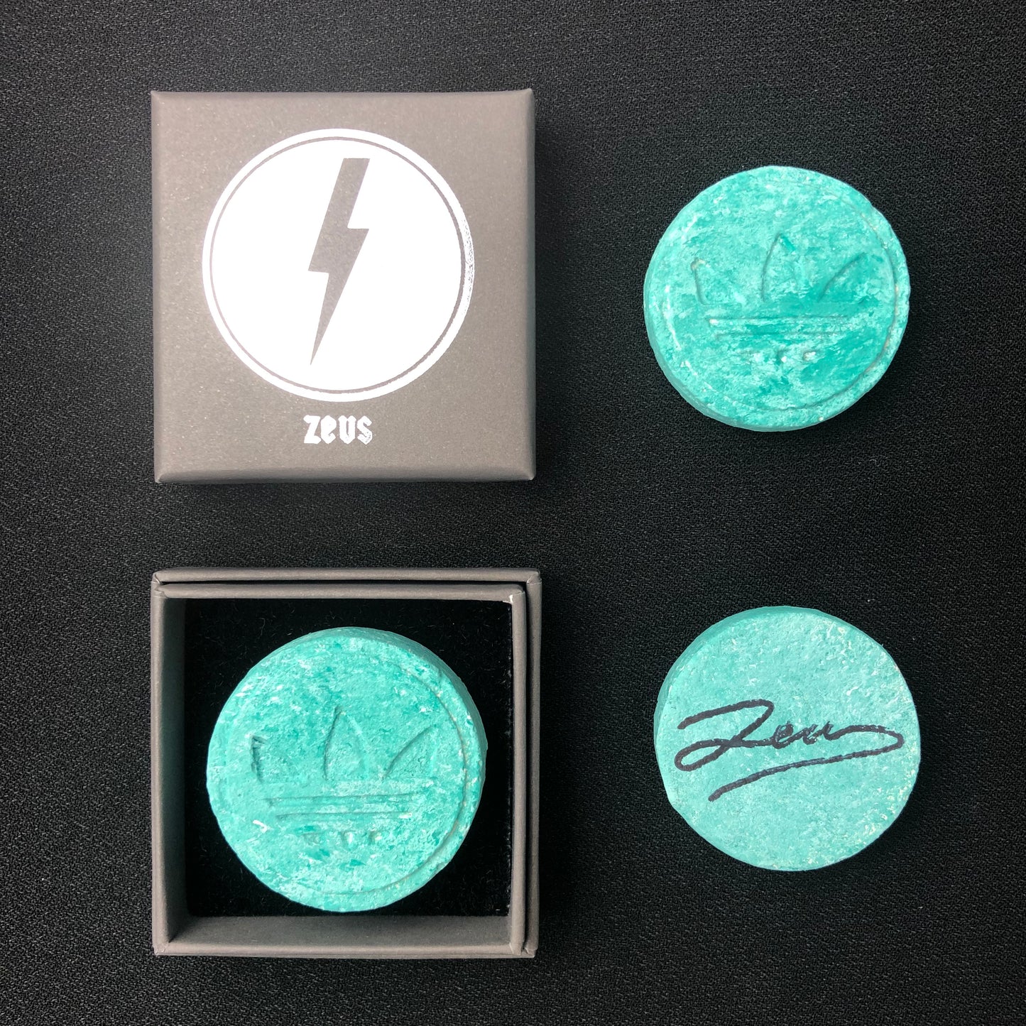 Dean Zeus Colman - Love Is A Drug (Mini Pill - All Varieties - SIGNED!)