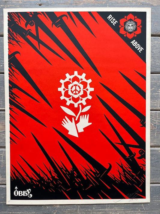 Shepard Fairey - Bayonettes (Signed Artist Proof)