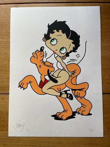 Ermsy - Betty - Signed Screenprint