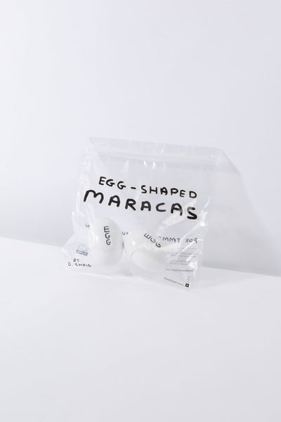 David Shrigley - Egg-shaped Maracas