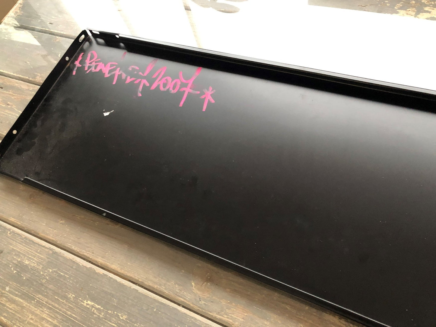Ben Eine - Eine Sign (Original Painted Metal Sign)