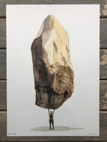 Escif Save The Mountain AP 